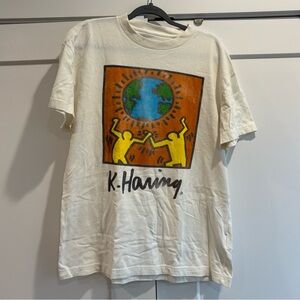 ABERCROMBIE men’s Keith haring graphic tshirt